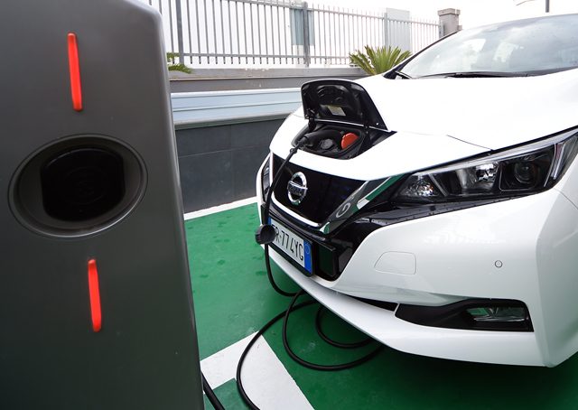 Punto ricarica elettrica