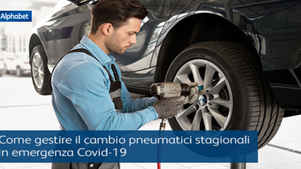Alphabet, cambio pneumatici stagionali in emergenza Covid-19