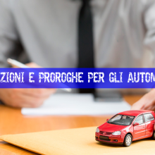 Covid-19: agevolazioni e proroghe per automobilisti