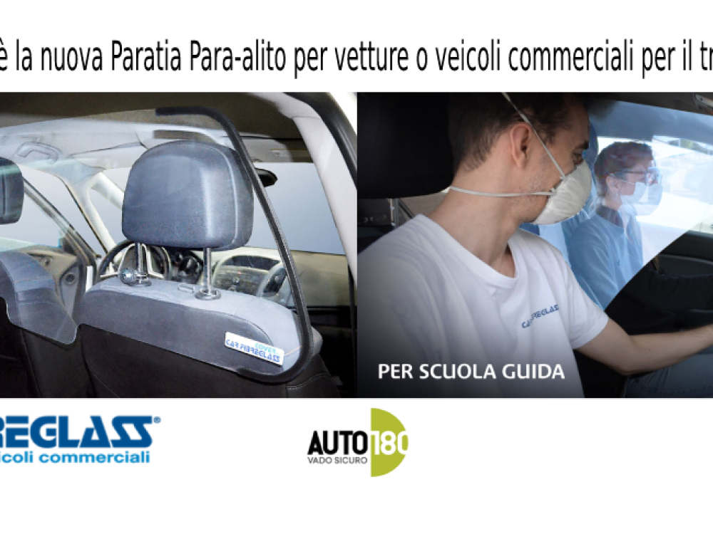 DRIVER GUARD: la nuova Paratia Para-alito per vetture o veicoli commerciali