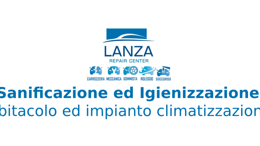 Sanificazione ed igienizzazione abitacolo e clima