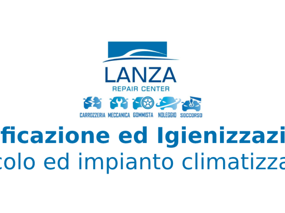 Sanificazione ed igienizzazione abitacolo e clima